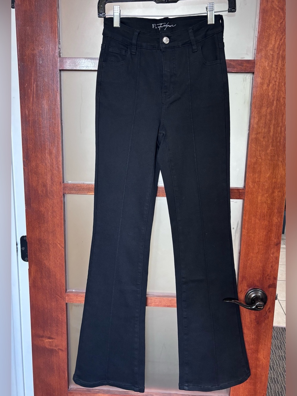 Frank Lyman Design Black Flared Jeans